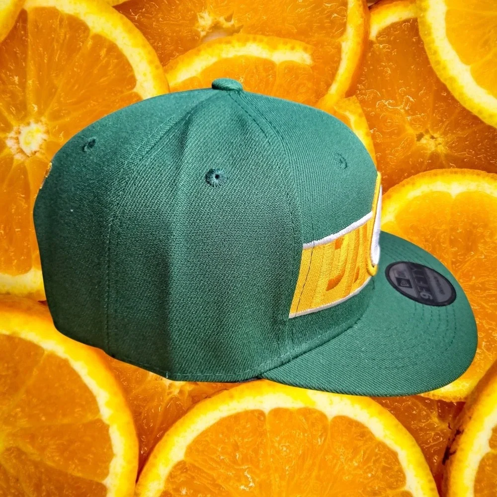 New Era Green Bay Packers 9FIFTY Snapback Hat NFL Football Cap‎
